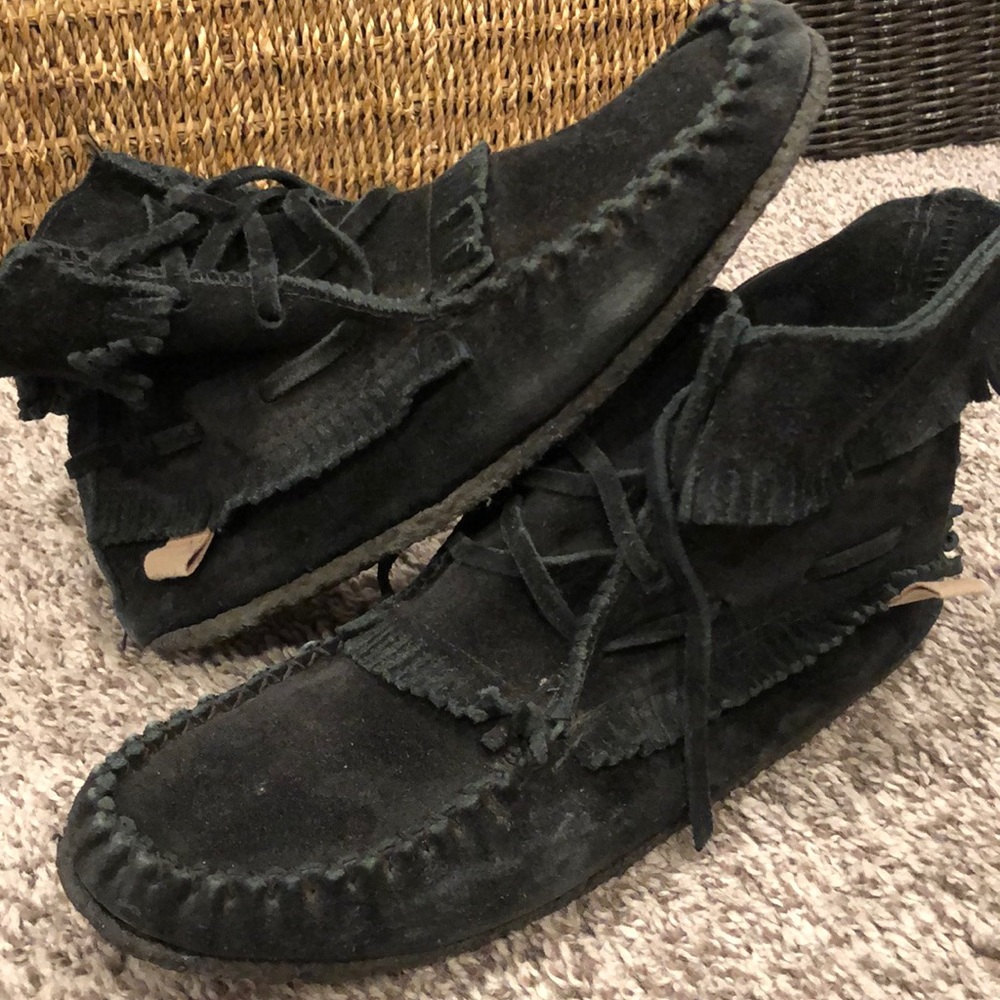 Suede Booties
